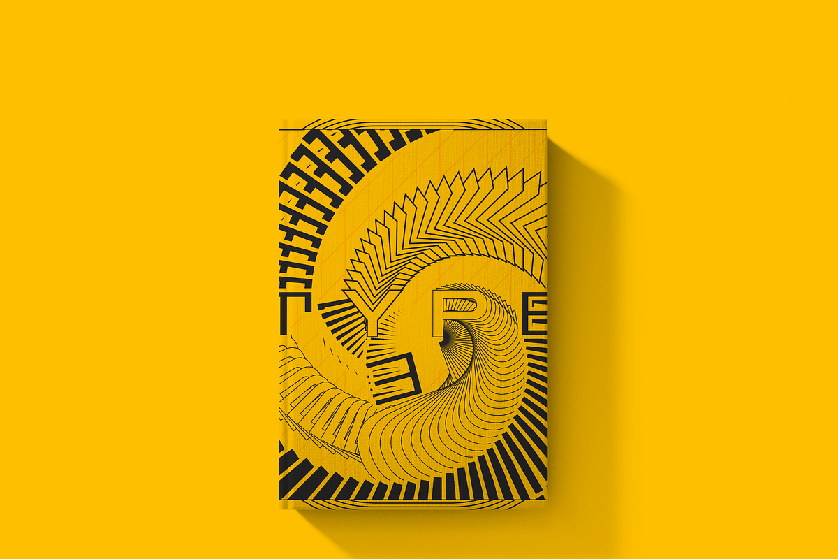 Bold Radial Typography Poster Set, a Poster Template by NJ Himel (Photo 10 of 23)