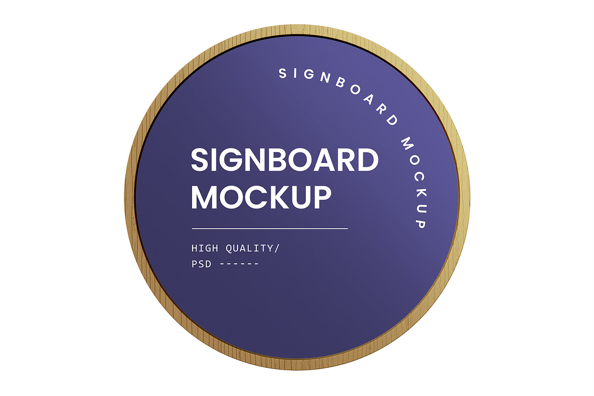 Outdoor Sign Mockup, a Product Mockup by graphypix (Photo 1 of 4)
