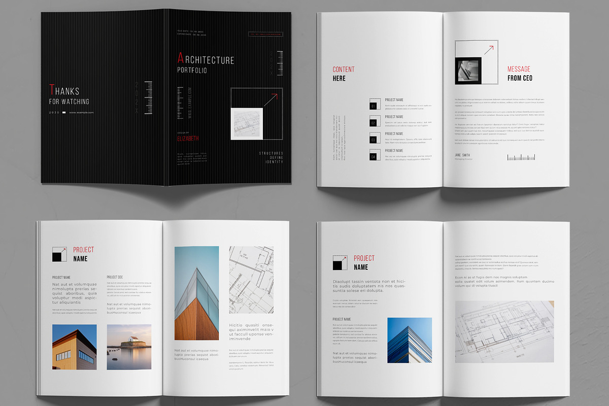Architecture Portfolio Magazine, a Magazine Template by MightyDesign (Photo 2 of 6)