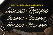 The Rowling Show Monoline Sans, a Sans Serif Font by Letterhend Studio (Thumbnail 4 of 9)