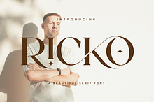 Ricko - Beautiful Serif Font