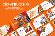 Construction Powerpoint Persentation, a Presentation Template by yanindesign (Thumbnail 1 of 4)