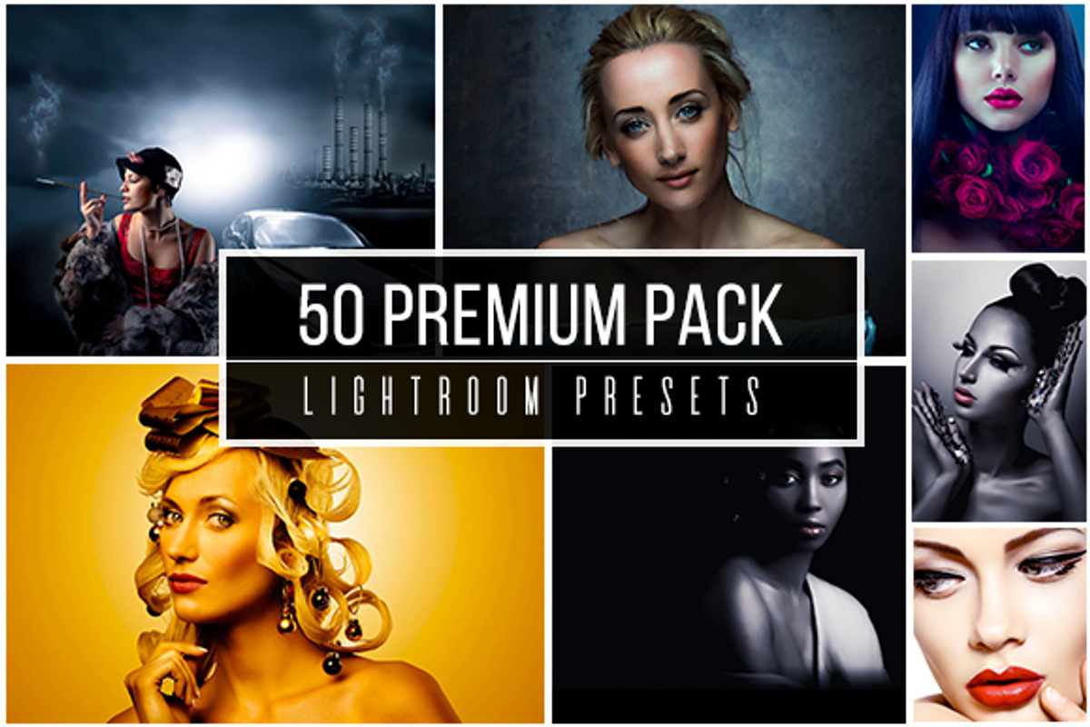 50 Premium Lightroom Presets Pack