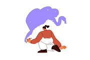 People painting, decorating wall set, a Person Illustration by Good Studio (Thumbnail 5 of 6)