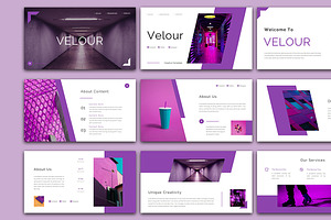 Velour-Business Presentation Keynote