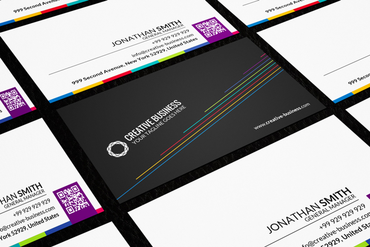 Minimal Business Card CM072, a Business Card Template by annozio (Photo 4 of 4)