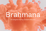 Brahmana, a Sans Serif Font by OceaneM