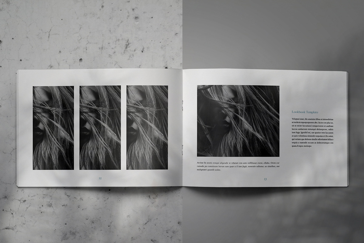 MELANGE - Brochure Lookbook Template, a Brochure Template by Indotitas (Photo 7 of 9)