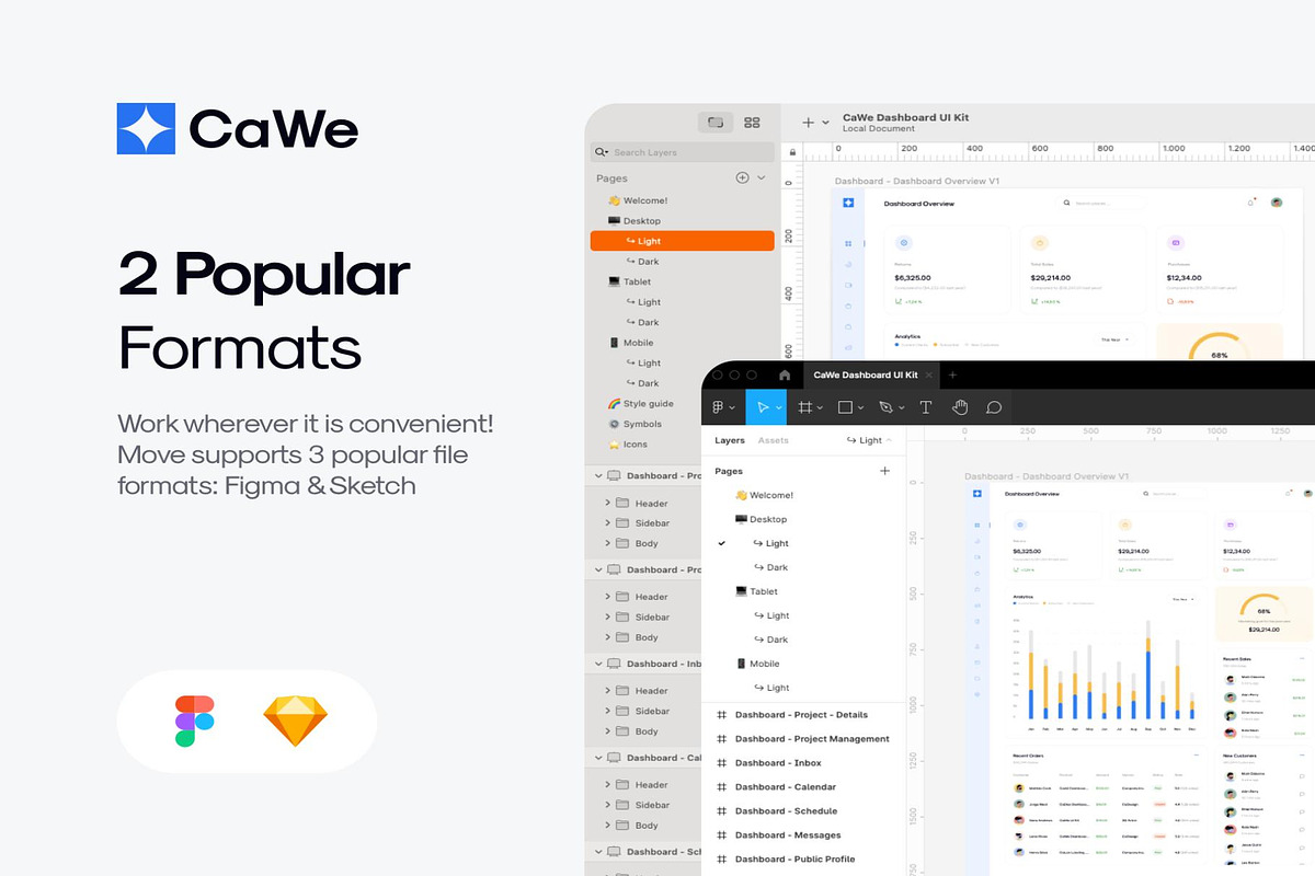 Dashboard UI Kit, an UI Kit Template by Lumina_ui_ux202 (Photo 8 of 8)