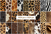 90 Furr Leather Seamless Patterns, a Pattern Graphic by mkStudioLab (Thumbnail 2 of 4)