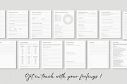 Emotional Check In Journal Bundle, a Templates & Theme by The Chaos Project (Thumbnail 3 of 6)