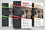 Creative Business Flyer Template, a Flyer Template by Psd Templates (Thumbnail 1 of 3)