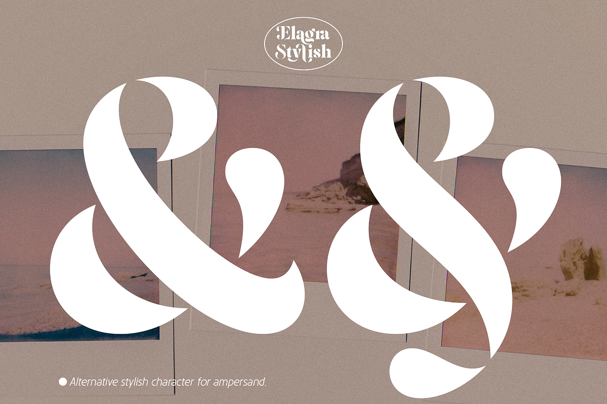 Elagra - Elegant Stencil Serif Font, a Serif Font by Sign Studio (Photo 9 of 15)