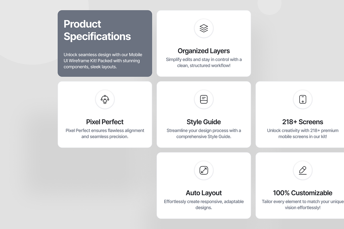 UIblueprint Wireframe Kit (Vol - 02) preview 2