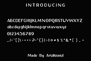 Gergeta font, a Sans Serif Font by artditiastd (Thumbnail 2 of 3)