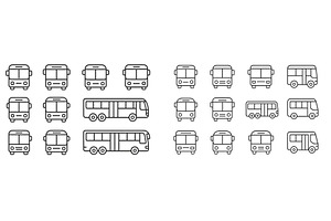 Collection of various bus designs, an Architecture Photo by ZinetroN