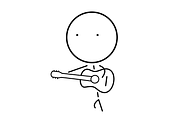 Guitarist icons, Rock band icons,, an Icon by JK comics (Thumbnail 4 of 5)