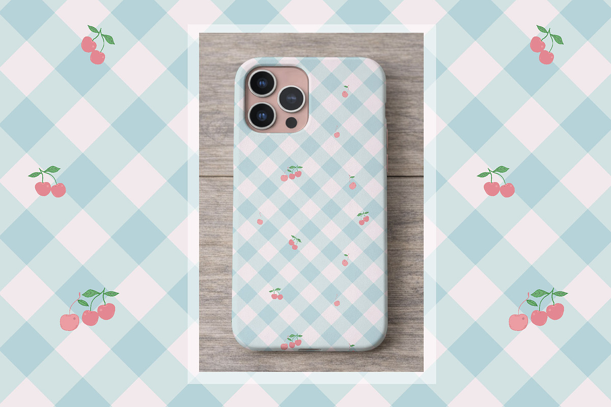 Coquette Gingham Patterns, a Pattern Graphic by gulsengunel (Photo 8 of 22)