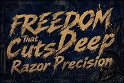 BladeOdessey - Chaos Dangerous Font, a Handwritten Font by HypeWorksCo (Thumbnail 7 of 16)