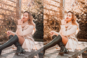 25 Autumnal Photoshop Actions