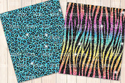 Rainbow animal print glitter, a Pattern Graphic by Gaynor Carradice Designs (Thumbnail 2 of 7)