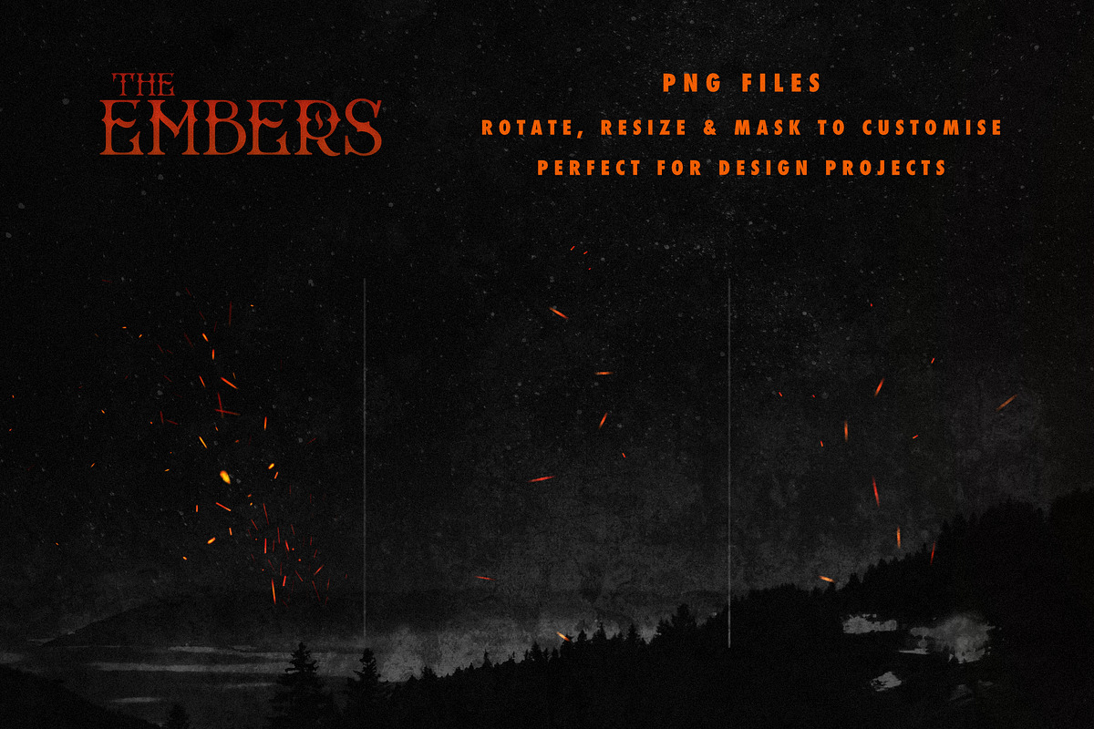 The Embers - Fire Ember Textures, a Texture Graphic by One Pixel (Photo 3 of 8)