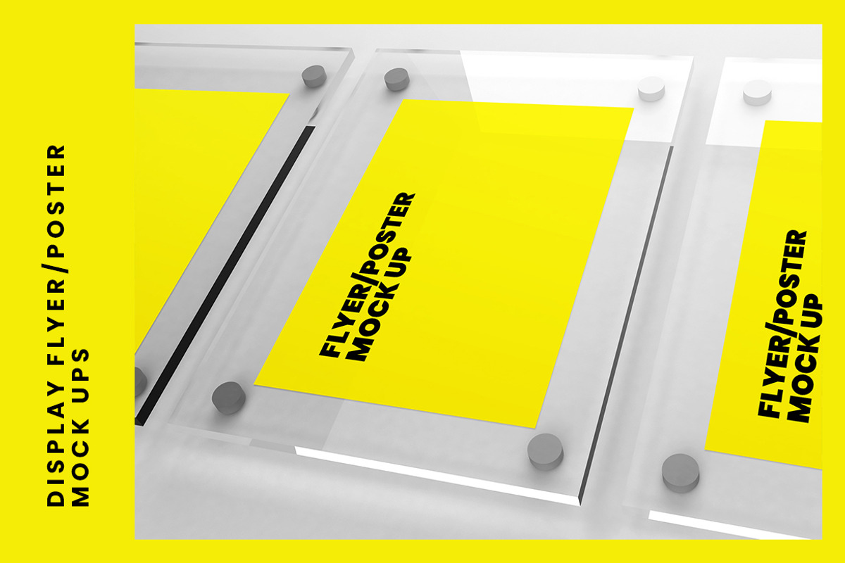 Display Poster Mock-Ups, a Print Template by Thirtypath Studio (Photo 4 of 5)