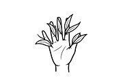 Hand Plant Growth Bundle, an Illustration by yasushie (Thumbnail 13 of 31)