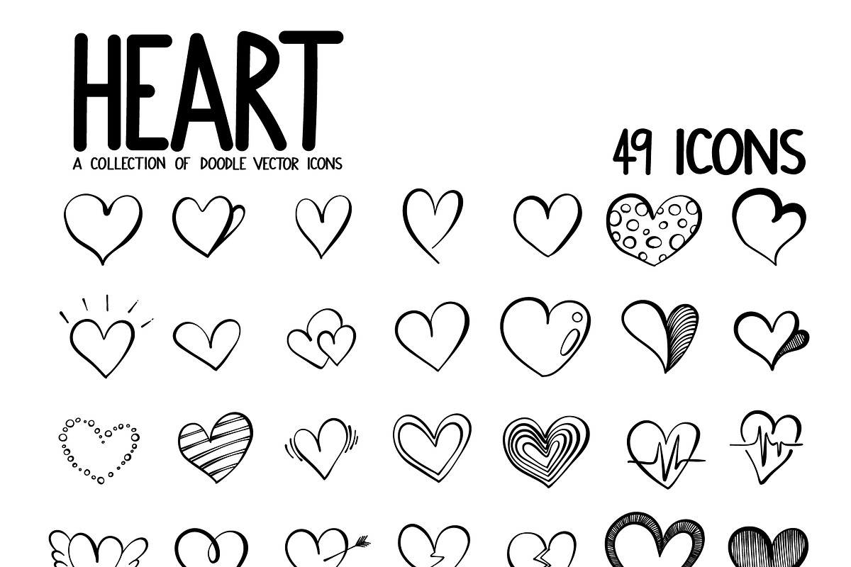 4300+ Hand-Drawn Doodle Icons Bundle, an Outline Icon by TKDoodle (Photo 21 of 36)