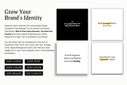 50 POSITIVE INSTAGRAM TEMPLATE, a Social Media Template by RB Boutique (Thumbnail 7 of 9)