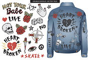 Grunge Graffiti Doodles Vector Pack, a Decorative Illustration by Lindy_doodle (Thumbnail 3 of 13)