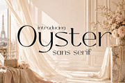 Oyster - Elegant Sans Serif, a Sans Serif Font by HipFonts (Thumbnail 1 of 8)