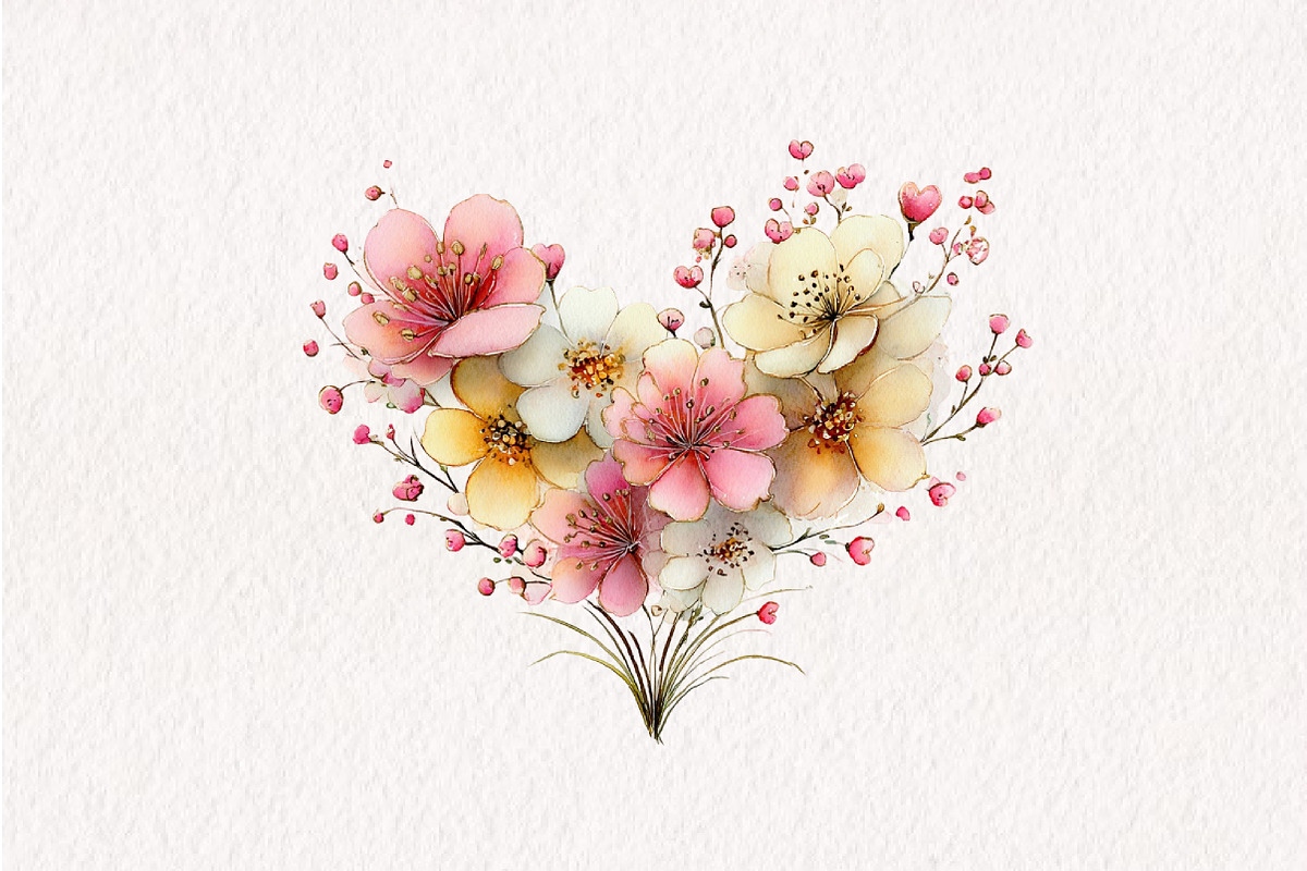 Whimsical Mother's Day Flowers Clipa, an Illustration by CreationArt (Photo 8 of 10)