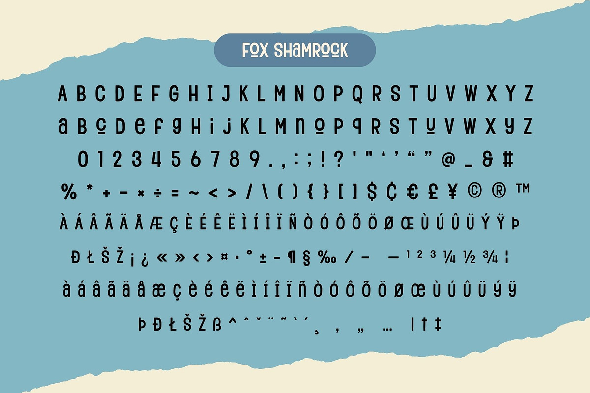 Fox Shamrock : 5 Font Styles, a Handwritten Font by Fox7 By Rattana (Photo 8 of 13)
