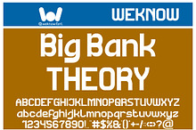 Big Bank Theory font