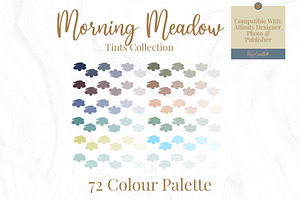 72-Colour Palette for Affinity Suite, a Palette Add-On by May Annella