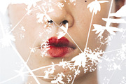 FLORAL Cyanotype, a Texture Graphic by nkate (Thumbnail 3 of 10)