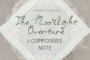 Artistic Vintage Script and Sans Duo, a Handwritten Font by Laras Wonderland (Thumbnail 1 of 10)