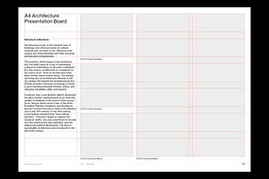 A4 Presentation Grid System