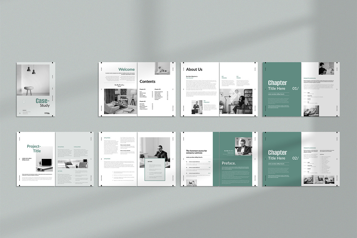 Case Study Template, Canva Template, a Brochure Template by TemplateFolio-Shop (Photo 12 of 13)