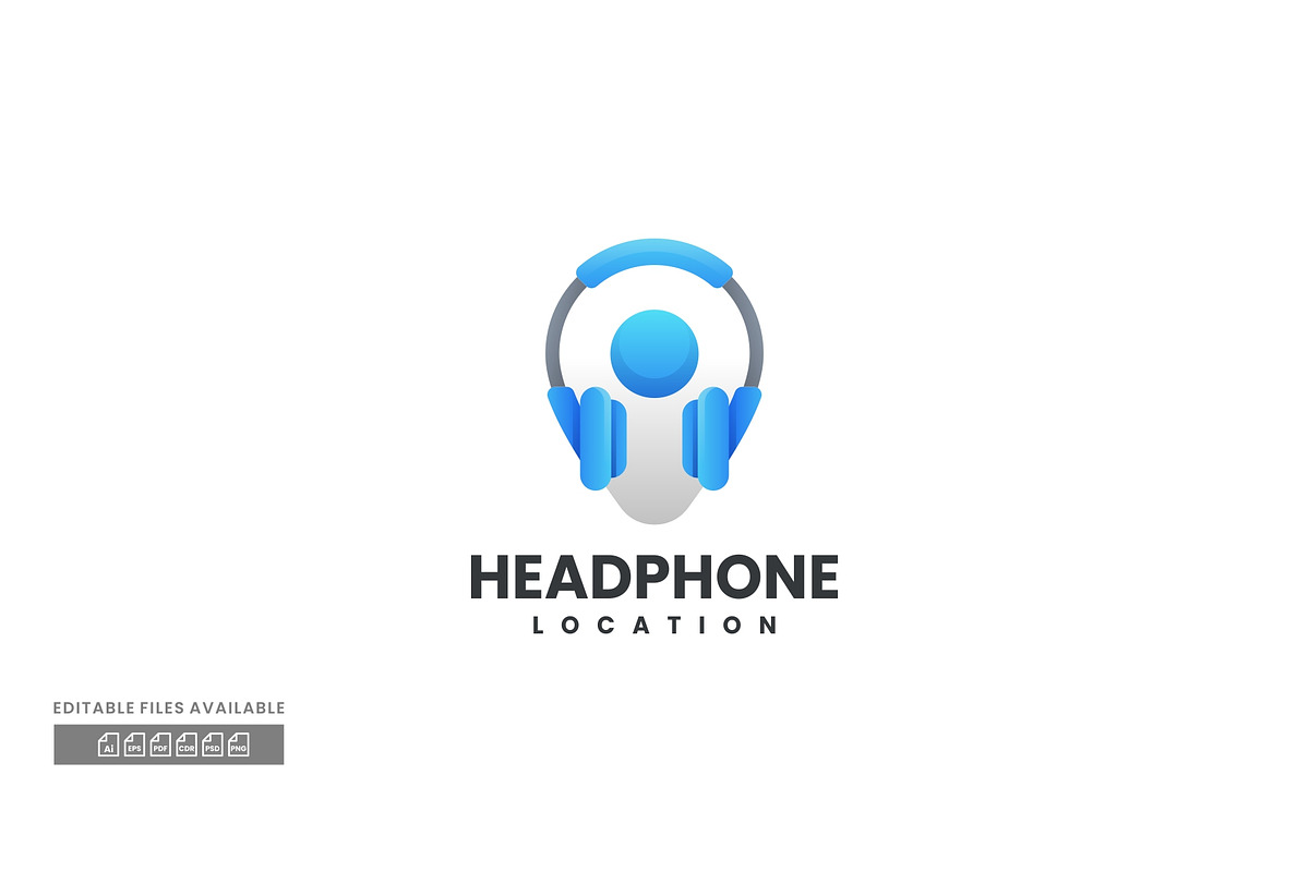 Headphone Gradient Colorful Logo, a Branding & Logo Template by ivan_artnivora