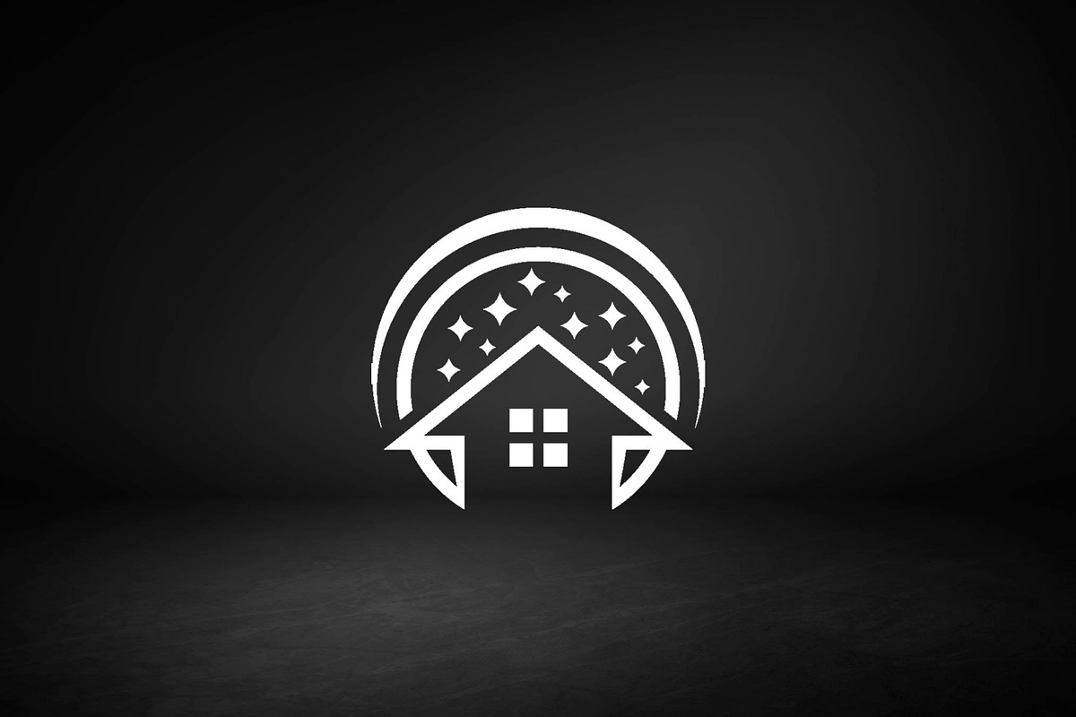 Minimalist Cleaning House Logo, a Branding & Logo Template by Luxury Logos (Photo 2 of 4)