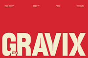Gravix Bold Modern Sans Serif Font, a Sans Serif Font by Rasio Studio (Thumbnail 1 of 9)