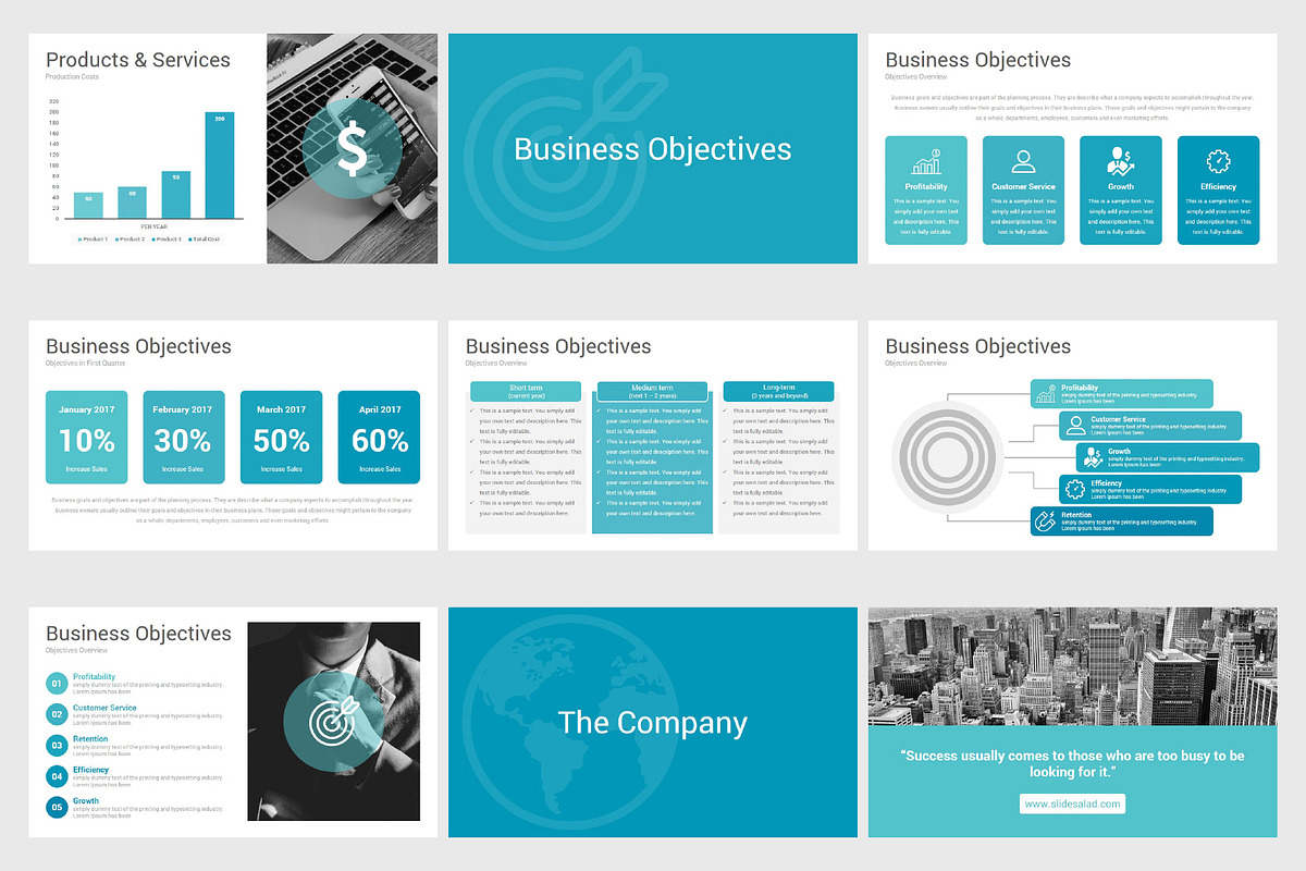 Best Business Plan Keynote Template, a Presentation Template by SlideSalad (Photo 9 of 34)