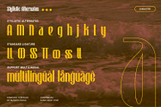 DINASTRI - Condensed Sans Serif, a Sans Serif Font by Mantra Naga (Thumbnail 6 of 10)