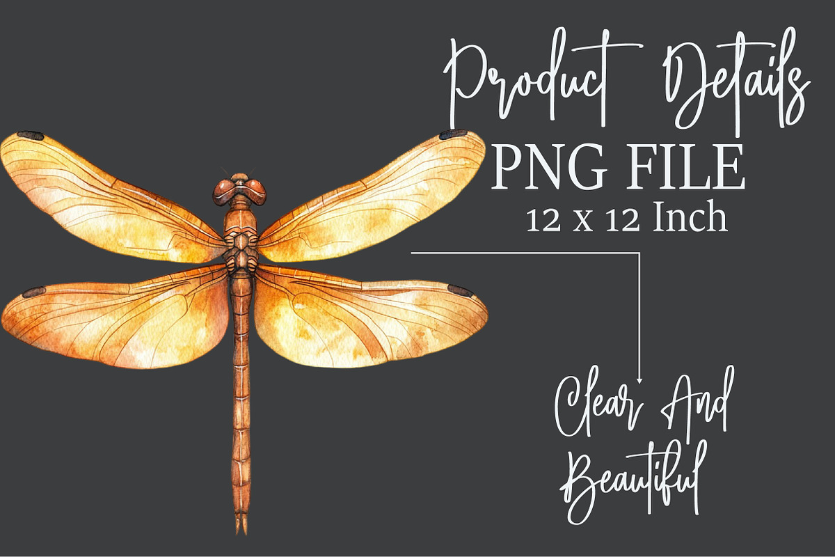 Autumn Dragonfly Clipart, an Illustration by Rose Art (Photo 5 of 7)