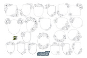 Vintage Roses Wedding, an Object Graphic by JuDesign (Thumbnail 2 of 5)