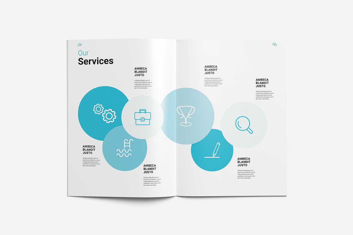 Company Profile, a Brochure Template by WOWPro (Photo 7 of 10)