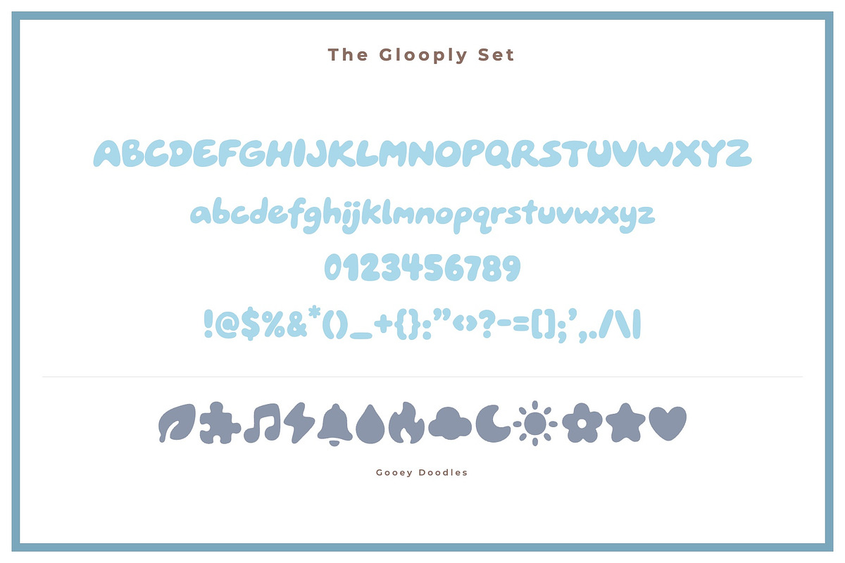 Glooply Font, a Handwritten Font by Graphic Spirit (Photo 2 of 8)