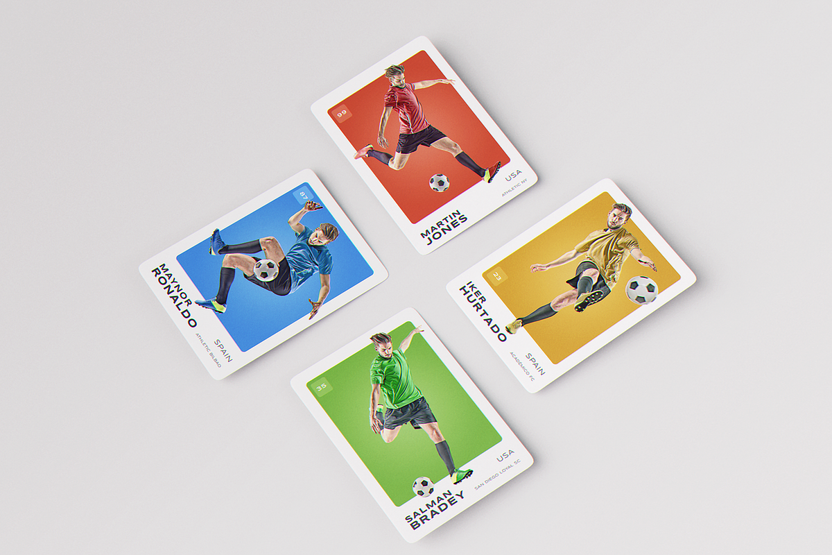 Trading Cards MockUp, a Packaging Mockup by coloformia (Photo 5 of 11)